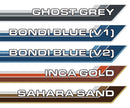 Touge source image 10 for Decal Body Stripe Kit (Renmark Type-2) - 75 Series (1985–1999)