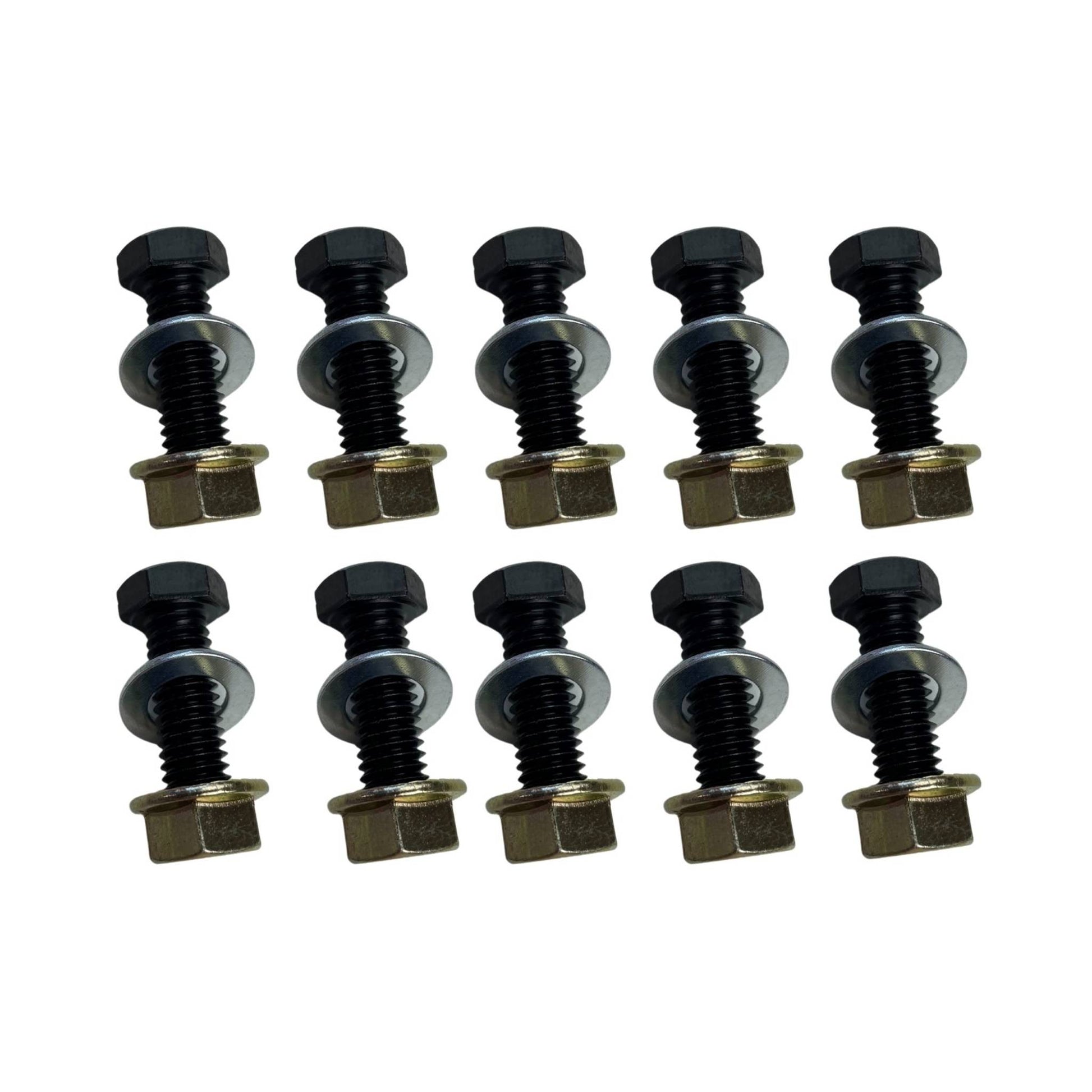 10 Pack Exhaust Bolt & Nut Kit