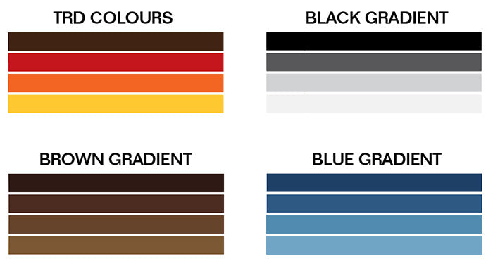 70 Series Land Cruiser Decal Body Stripe Kit (Broome) - 73/74 Series (1984–1990)