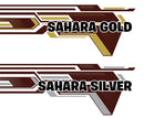 70 Series Land Cruiser Decal Body Stripe Kit (Doha) - 79 Series Single Cab (1999-)