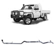 Extreme Duty 3" Factory Dump Pipe Back Exhaust for the Toyota LandCruiser 79 Series 4.2L TD (01/2001 - 01/2007)