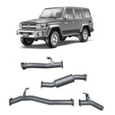 Extreme Duty 3" DPF Back Exhaust for the Toyota LandCruiser 76 Series Wagon (09/2016 - On)