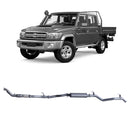 Extreme Duty 3" Turbo Back Exhaust for the Toyota LandCruiser 79 Series Dual Cab (01/2012 - 10/2016) (view 6)